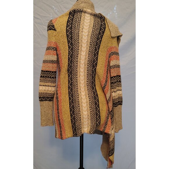 Banana - Striped Cardigan - Picture 3 of 7